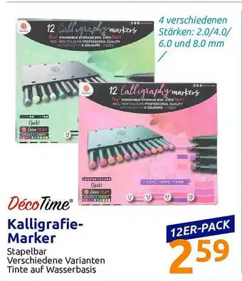 Action Decotime Kallingrafie-marker Angebot