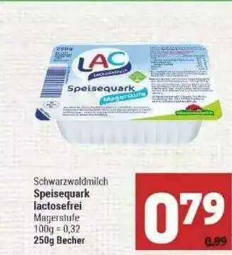 Marktkauf Lac Schwarzwaldmilch Speisequark Lactosefrei Angebot