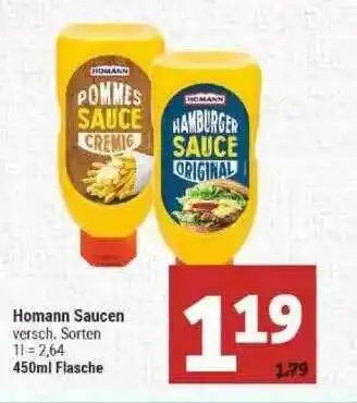 Marktkauf Homann Saucen Angebot