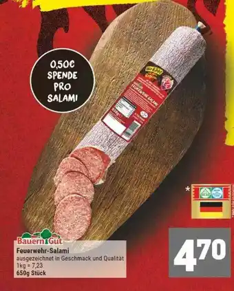 Marktkauf Bauern Gut Feuerwehr-salami Angebot