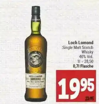 Marktkauf Loch Lomond Single Malt Scotch Whisky Angebot