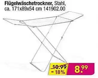 Möbel Boss Flügelwäschetrockner Angebot