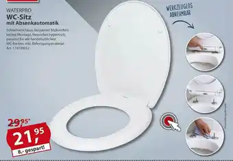 Sonderpreis Baumarkt Waterpro Wc-sitz Mit Absenkautomatik Angebot