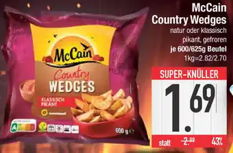 E-Center McCain Country Wedges 600/625g Beutel Angebot