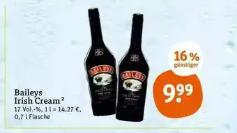 tegut Baileys Irish Cream Angebot