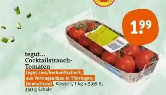 tegut Tegut... Cocktailstrauch-tomaten Angebot