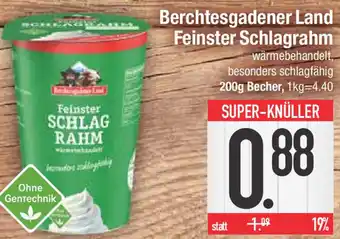 E-Center Berchtesgadener Land Feinster Schlagrahm 200g Becher Angebot