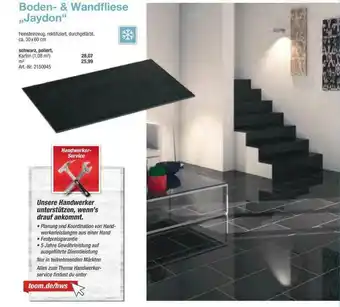 toom Baumarkt Boden & Wandfliese „jaydon” Angebot