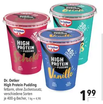 CITTI Markt Dr. Oetker High Protein Pudding 400g Angebot