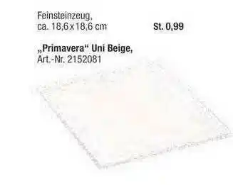 toom Baumarkt „primavera” Uni Beige Angebot