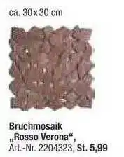 toom Baumarkt Bruchmosaik „rosso Verona” Angebot