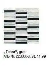 toom Baumarkt „zebra” Grau Angebot