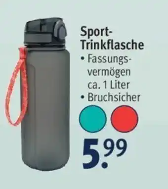 Rossmann Sport Trinkflasche Angebot