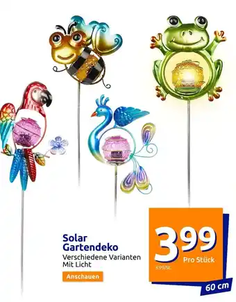 Action Solar Gartendeko 60 cm Angebot