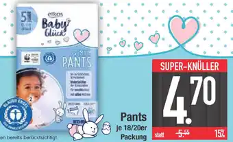 E-Center elkos Baby Glück Pants 18/20er Packung Angebot