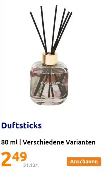 Action Duftsticks 80 ml Angebot