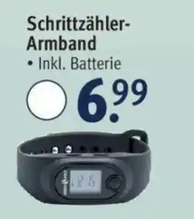 Rossmann Schrittzähler Armband Angebot