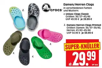 Edeka Herkules Crocs Damen/Herren Clogs Angebot