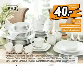 SCONTO Kombigeschirr Tivoli Angebot