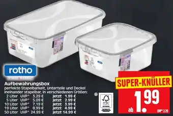 Edeka Herkules rotho Aufbewahrungsbox Angebot