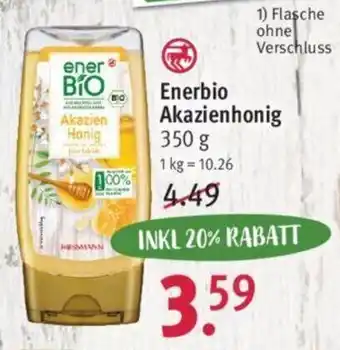 Rossmann Enerbio Akazienhonig 350g Angebot