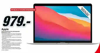 MediaMarkt Apple MacBook Air (M1,2020) Mgn93d/A Notebook 12" -14,5" Angebot