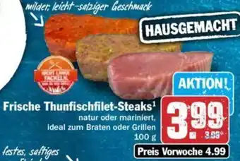 Hit Frische Thunfischfilet-Steaks 100 g Angebot