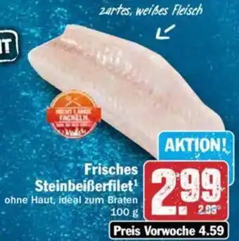 Hit Frisches Steinbeißerfilet 100 g Angebot