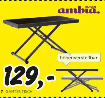 XXXLutz Ambia Gartentisch Angebot