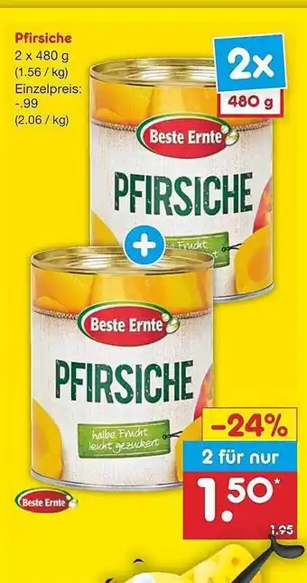 Netto Marken-Discount Pfirsiche Angebot