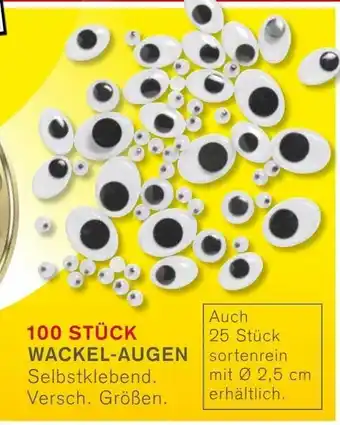 KODi 100 Stück Wackel Augen Angebot