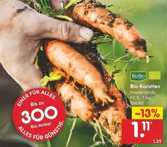 Netto Marken-Discount Bio Karotten Angebot