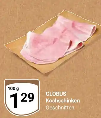 Globus GLOBUS Kochschinken Geschnitten 100 g Angebot