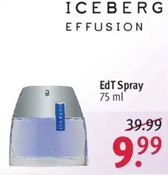 Rossmann Iceberg Effusion EdT Spray 75ml Angebot