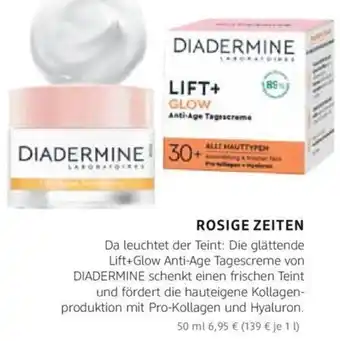 dm drogerie DIADERMINE LIFT+ GLOW Anti-Age Tagescreme 50 ml Angebot