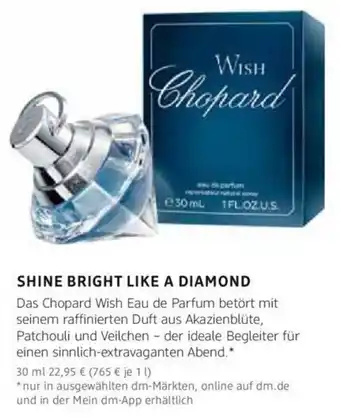 dm drogerie Chopard Wish Eau de Parfum 30 ml Angebot