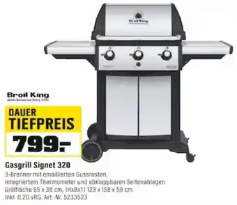 OBI Broil King Gasgrill Signet 320 Angebot