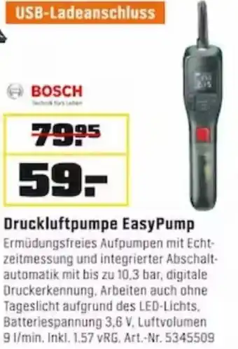 OBI BOSCH Druckluftpumpe EasyPump Angebot