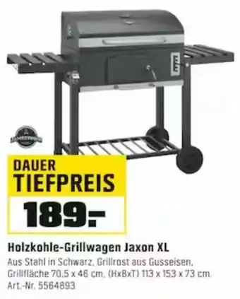 OBI Holzkohle-Grillwagen Jaxon XL Angebot