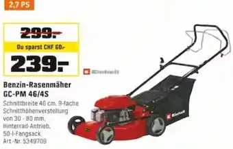 OBI Einhell Benzin-Rasenmäher GC-PM 46/4S Angebot