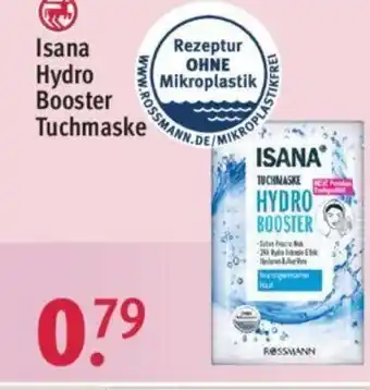 Rossmann Isana Hydro Booster Tuchmaske Angebot