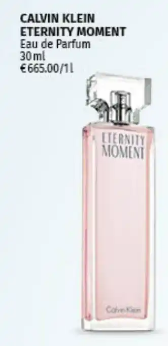 Müller CALVIN KLEIN ETERNITY MOMENT Eau de Parfum 30ml Angebot