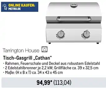 METRO Tarrington House Tisch-Gasgrill ,,Cathan" Angebot