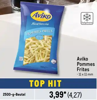 METRO Aviko Pommes Frites 2500-g-Beutel Angebot