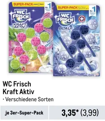 METRO WC Frisch Kraft Aktiv 3er-Super-Pack Angebot