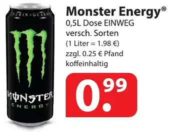 Famila Nord Ost Monster Energy 0,5L Dose Angebot