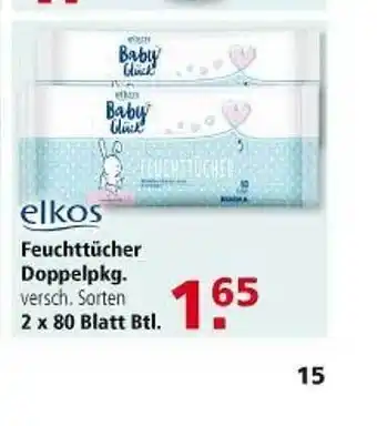 Multi Markt Elkos Feuchttücher Doppelpkg Angebot