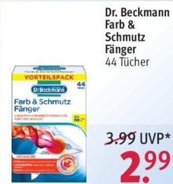 Rossmann Dr. Beckmann Farb und Schmutzfänger Angebot