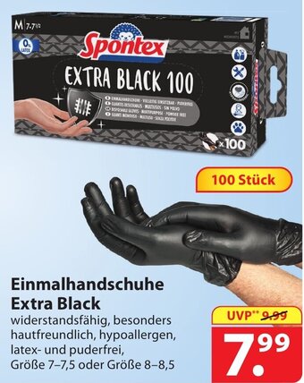 Famila Nord Ost Spontex Einmalhandschuhe Extra Black Angebot