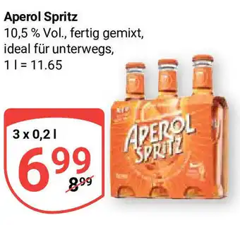 Globus Aperol Spritz 3*200 ml Angebot